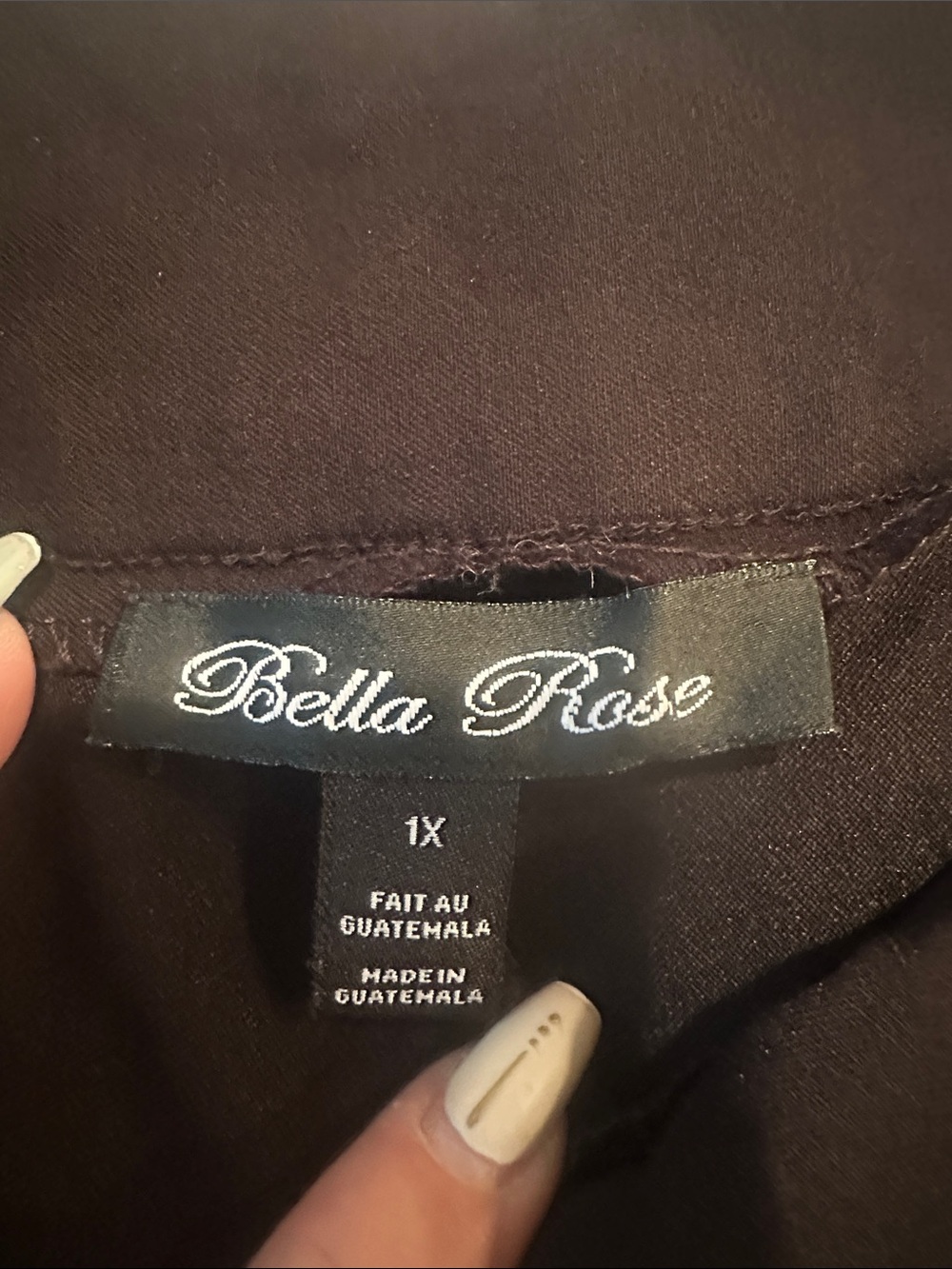 Bella Rose Closet Black Bermuda Shorts with Utility Pockets - Picture 2 of 5